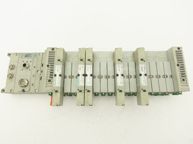 Numatics 219-828 G3 Manifold Assembly 16-Station 5-Valve w/Communication Sub-Bus