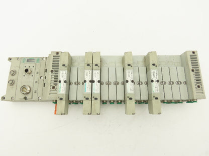 Numatics 219-828 G3 Manifold Assembly 16-Station 5-Valve w/Communication Sub-Bus