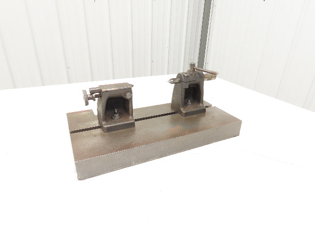 Hardinge Bench Center Inspection Eccentricity Runout Tool 8" Swing 17-7/8" Bed