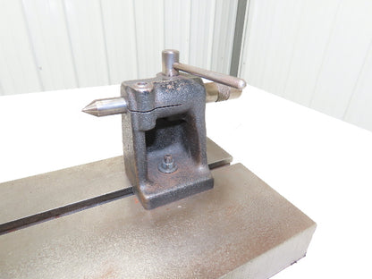 Hardinge Bench Center Inspection Eccentricity Runout Tool 8" Swing 17-7/8" Bed
