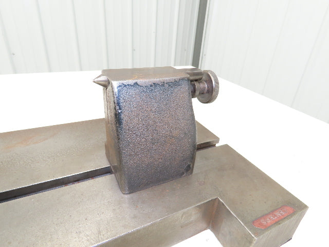 Hardinge Bench Center Inspection Eccentricity Runout Tool 8" Swing 17-7/8" Bed