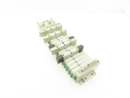 Numatics 219-828 G3 Manifold Assembly 16-Station 5-Valve w/Communication Sub-Bus