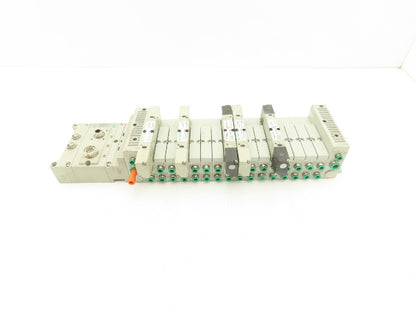 Numatics 219-828 G3 Manifold Assembly 16-Station 5-Valve w/Communication Sub-Bus