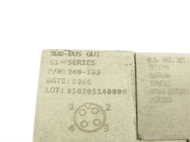 Numatics 219-828 G3 Manifold Assembly 16-Station 5-Valve w/Communication Sub-Bus