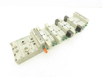 Numatics 219-828 G3 Manifold Assembly 16-Station 5-Valve w/Communication Sub-Bus