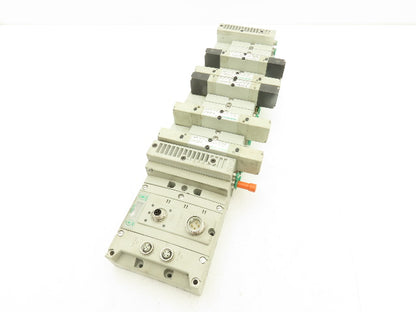 Numatics 219-828 G3 Manifold Assembly 16-Station 5-Valve w/Communication Sub-Bus