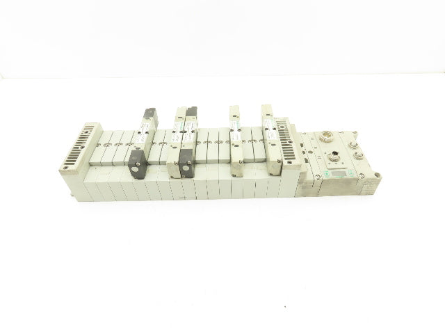 Numatics 219-828 G3 Manifold Assembly 16-Station 5-Valve w/Communication Sub-Bus