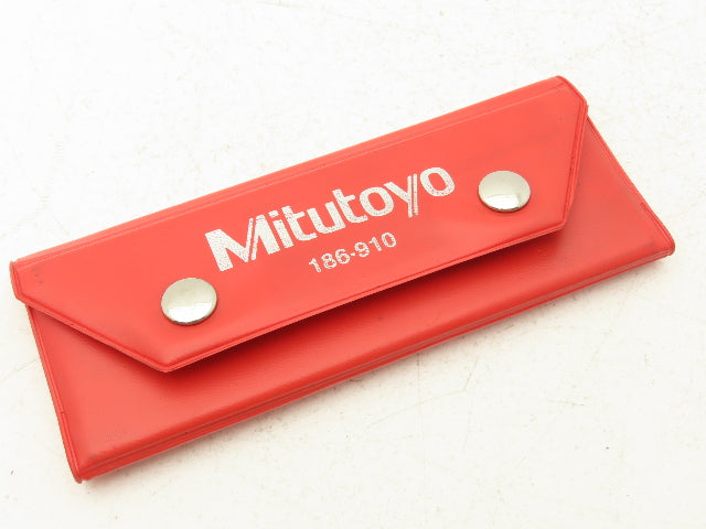 Mitutoyo 186-910 Angle Gage Set Leaf Type 5°-90° Deg Inspection 18pc Set