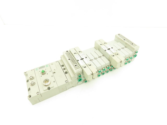 Numatics 219-828 G3 Manifold Assembly 12-Station 4-Valve w/Ethernet IP Module