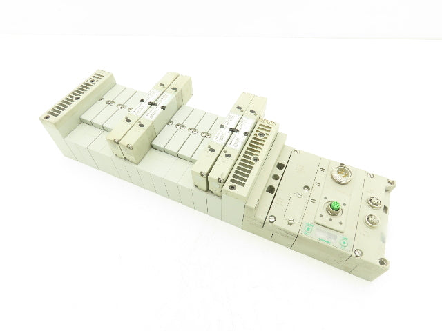 Numatics 219-828 G3 Manifold Assembly 12-Station 4-Valve w/Ethernet IP Module