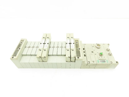 Numatics 219-828 G3 Manifold Assembly 12-Station 4-Valve w/Ethernet IP Module