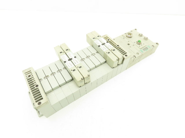 Numatics 219-828 G3 Manifold Assembly 12-Station 4-Valve w/Ethernet IP Module