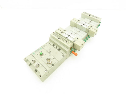 Numatics 219-828 G3 Manifold Assembly 12-Station 4-Valve w/Ethernet IP Module