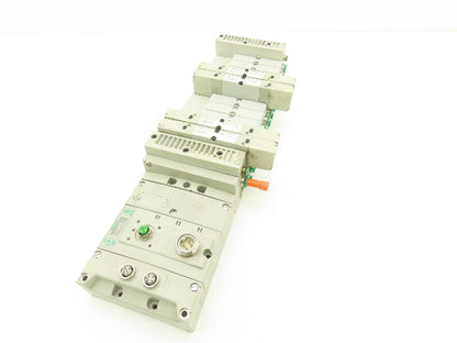Numatics 219-828 G3 Manifold Assembly 12-Station 4-Valve w/Ethernet IP Module