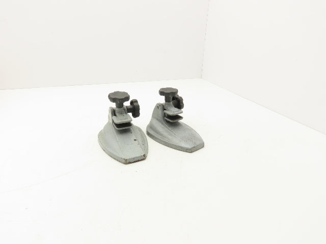 Mitutoyo 156-101-10 Micrometer Stand 0-4" Adj Angle Padded Jaws  Lot of 2