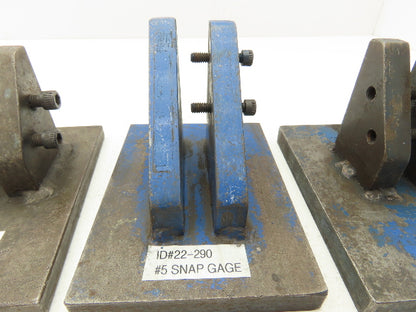 Mahr Federal Snap Gage Indicator Stand Benchtop Mount  Lot of 3