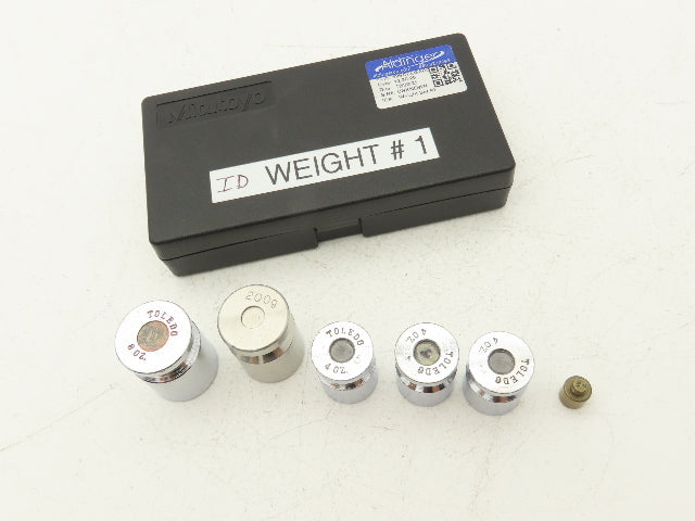 Toledo Steel Weight Set Scale Calibration 4oz 8oz 200g 10g