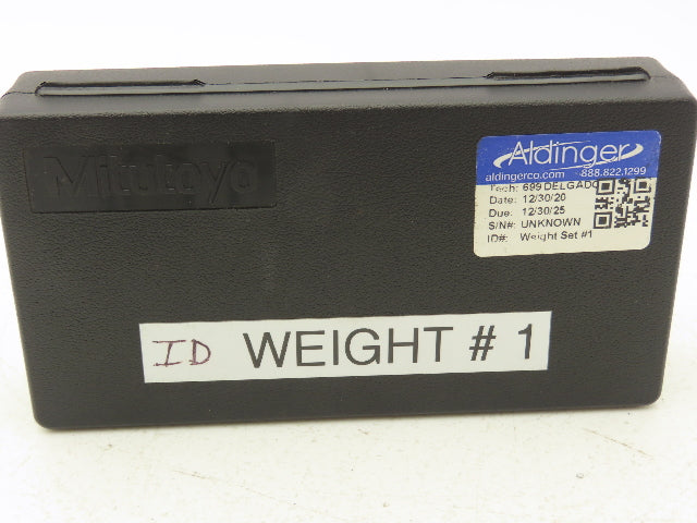 Toledo Steel Weight Set Scale Calibration 4oz 8oz 200g 10g