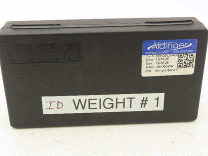 Toledo Steel Weight Set Scale Calibration 4oz 8oz 200g 10g