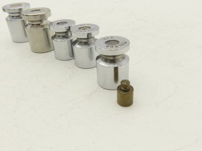 Toledo Steel Weight Set Scale Calibration 4oz 8oz 200g 10g