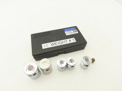 Toledo Steel Weight Set Scale Calibration 4oz 8oz 200g 10g