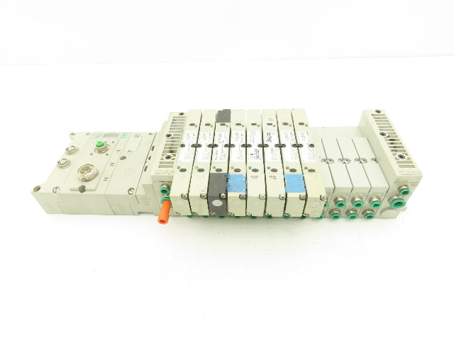 Numatics 219-828 G3 Manifold Assembly 12-Station 8-Valve w/Ethernet IP Module