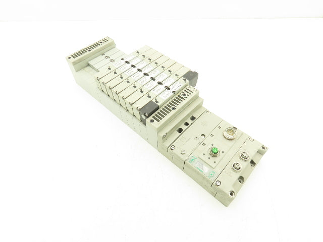 Numatics 219-828 G3 Manifold Assembly 12-Station 8-Valve w/Ethernet IP Module