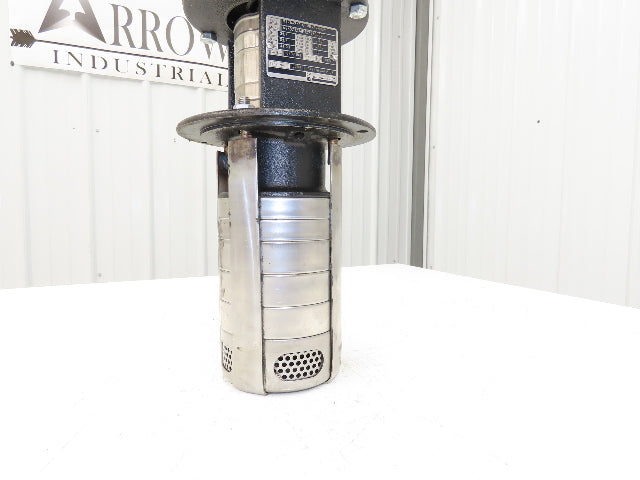 Grundfos MTR8-2/1 A-WB-A-HUUV Immersion Coolant Pump 44 gpm 8.78" Depth 460V 3PH