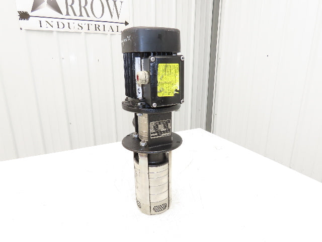 Grundfos MTR8-2/1 A-WB-A-HUUV Immersion Coolant Pump 44 gpm 8.78" Depth 460V 3PH