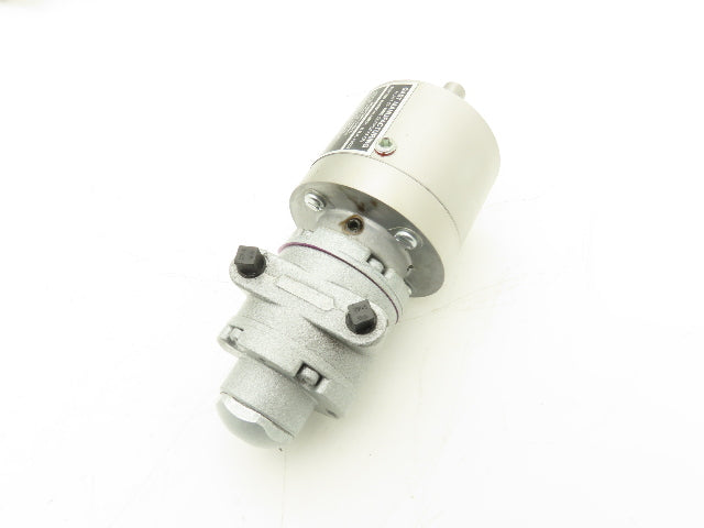 Gast 1UP-NRV-4-GR11 Pneumatic Air Motor 15:1 Gear Ratio 400 RPM 1/3Hp