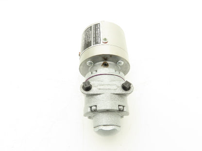 Gast 1UP-NRV-4-GR11 Pneumatic Air Motor 15:1 Gear Ratio 400 RPM 1/3Hp