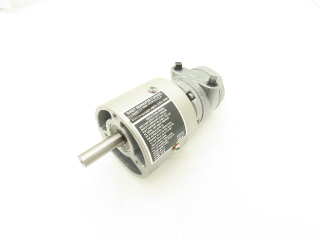 Gast 1UP-NRV-4-GR11 Pneumatic Air Motor 15:1 Gear Ratio 400 RPM 1/3Hp