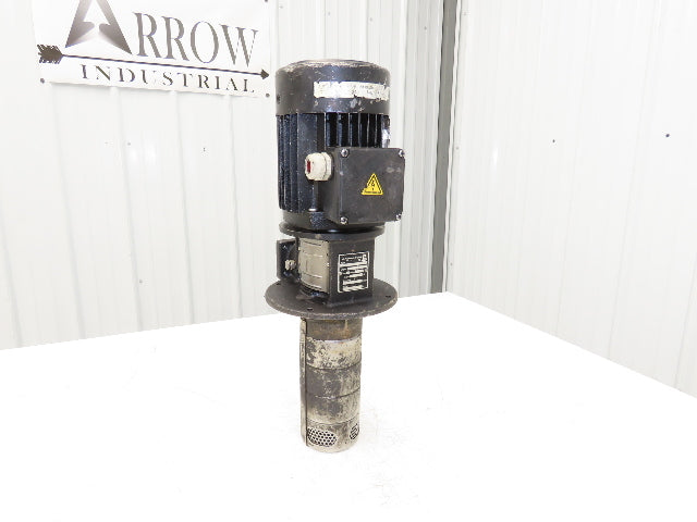 Grundfos SPK8-2 A-M-A-RUUV Immersion Coolant Pump 39 gpm 8.75" Depth 460V 3PH