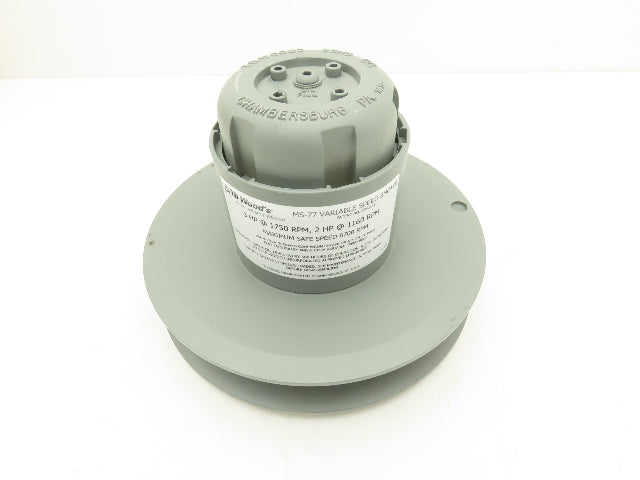 TB Woods MS77118 Variable Speed Sheave MS77 x 1-1/8"