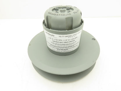 TB Woods MS77118 Variable Speed Sheave MS77 x 1-1/8"