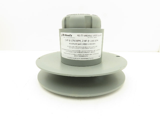 TB Woods MS77118 Variable Speed Sheave MS77 x 1-1/8"