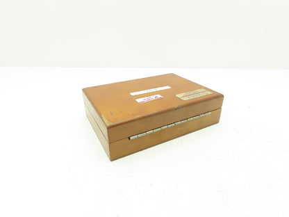 SPI 7251 Rectangular Steel Gage 36 Block Set .0500"-4.000" Grade AS-1 Complete