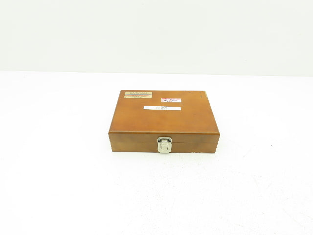 SPI 7251 Rectangular Steel Gage 36 Block Set .0500"-4.000" Grade AS-1 Complete