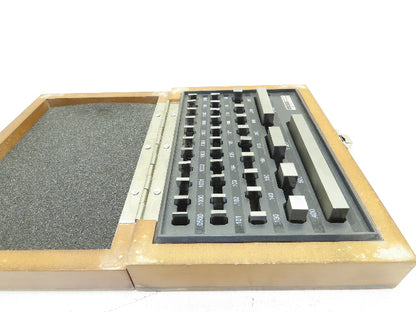 SPI 7251 Rectangular Steel Gage 36 Block Set .0500"-4.000" Grade AS-1 Complete