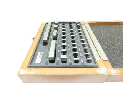SPI 7251 Rectangular Steel Gage 36 Block Set .0500"-4.000" Grade AS-1 Complete