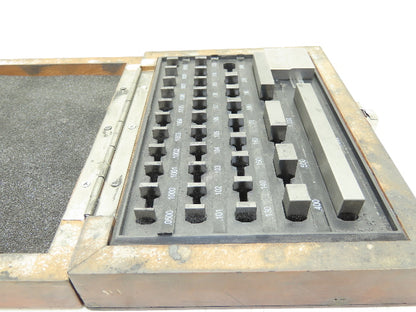 SPI 7301 Grade AS-1 Rectangle Steel Gage 36 Block Set .050-4.00"  -Missing .300"