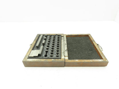 SPI 7301 Grade AS-1 Rectangle Steel Gage 36 Block Set .050-4.00"  -Missing .300"