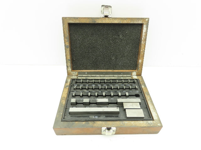 SPI 7301 Grade AS-1 Rectangle Steel Gage 36 Block Set .050-4.00"  -Missing .300"