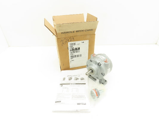 Gast 4AM-FRV-13C Rotary Vane Pneumatic Air Motor 1.7Hp 3000RPM 56 in-lb 100psi