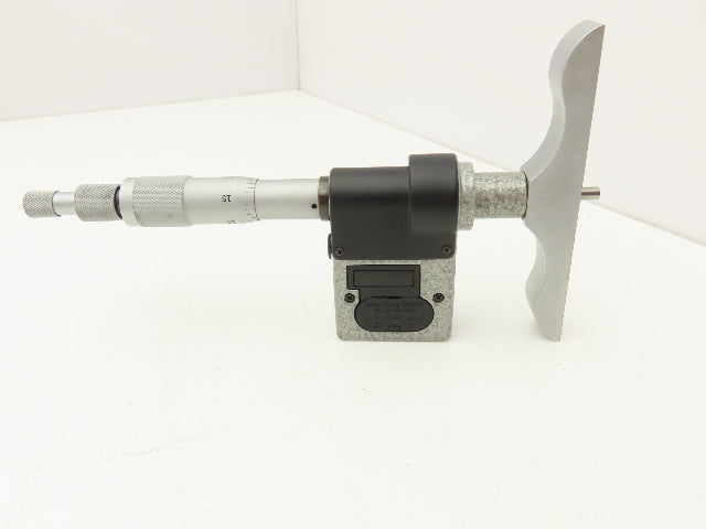 Fowler 54-922-006 Digitrix Digital Depth Gage Micrometer 0-6" Range 4" Base
