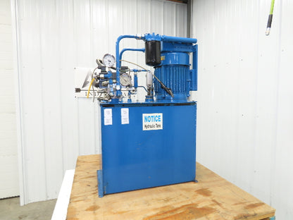 Clarke Hydraulic Power Unit 30Gal 4.2gpm 3000psi Marzocchi Gear Pump 3Hp 3PH