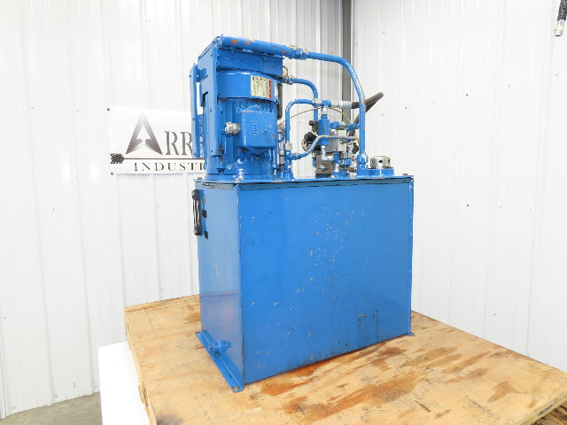 Clarke Hydraulic Power Unit 30Gal 4.2gpm 3000psi Marzocchi Gear Pump 3Hp 3PH