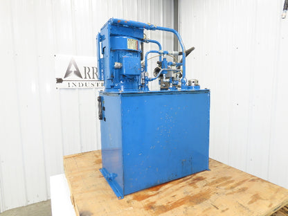 Clarke Hydraulic Power Unit 30Gal 4.2gpm 3000psi Marzocchi Gear Pump 3Hp 3PH