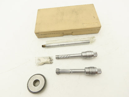 Mitutoyo 368-922 Holtest 3pt Micrometer Bore Gage .5-.65" .65-.8"  Set of 2