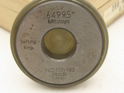 Mitutoyo 368-922 Holtest 3pt Micrometer Bore Gage .5-.65" .65-.8"  Set of 2